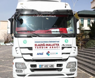 HKÜ Öğrenci Kulüplerinden Elazığ'a Uzanan Yardım Eli