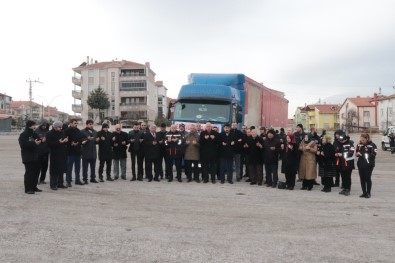Karaman'dan Elazığ'a 8'İnci Yardım Tırı Da Yola Çıktı