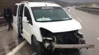 TİCARİ ARAÇ - Kırıkkale'de Trafik Kazası Açıklaması 1 Yaralı