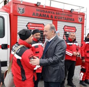 Mudanya Arama Kurtarma Bursa'ya Döndü