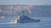 SAVAŞ GEMİSİ - Rus Savaş Gemisi 'Azov', Çanakkale Boğazı'ndan Geçti