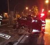 Tarsus'ta Trafik Kazası Açıklaması 2 Yaralı