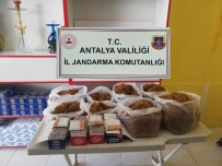 Antalya'da Jandarmadan Kaçak Sigara Denetimi