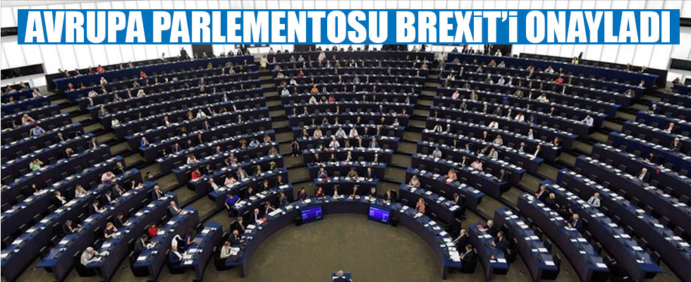 Avrupa Parlamentosu Brexit Anlaşması'nı onayladı