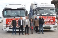 İHRACATÇILAR - BAİB Öncülüğünde Depremzedelere 40 Tonun Üzerinde Meyve-Sebze Gönderildi