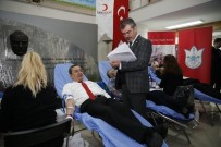 KÖK HÜCRE - Başkan Batur, Kan Bağışı Kampanyası Başlattı