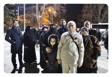 Bilecik'te Umre Yolcuları Kutsal Topraklara Uğurlandı