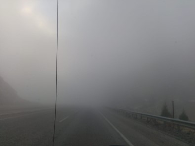 Denizli'de Yoğun Sis