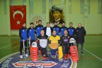 MEHMET KAPLAN - Hokey Süper Ligi'nde Gaziantep Polisgücü Rüzgarı