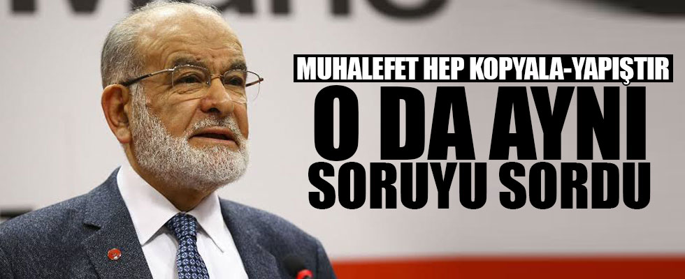 Karamollaoğlu deprem vergisi çıkışı