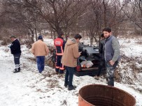 Otomobil Buzlanan Yolda Kaza Yaptı Açıklaması 5 Yaralı