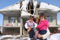 BOSTANIÇI - (Özel) Buz Tutan Evde 3 Çocuğuyla Yaşam Mücadelesi Veriyor