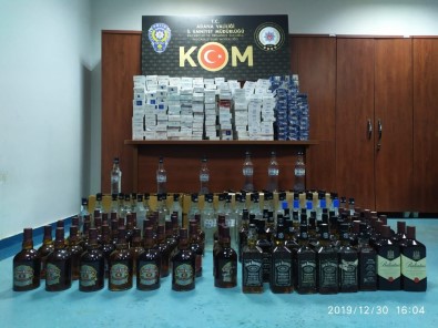 Adana'da 3 Bin 883 Litre Sahte İçki Ele Geçirildi