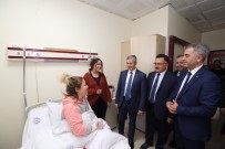 MEHMET TAHMAZOĞLU - Başkan Tahmazoğlu Hastaları Ziyaret Etti