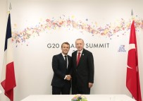 LIBYA - Erdoğan Macron ile görüştü