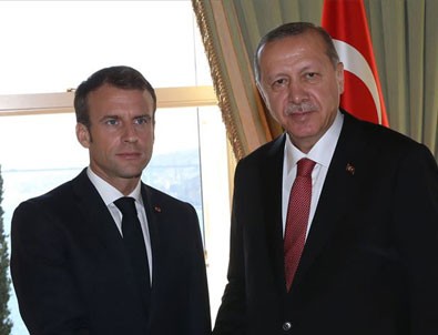 Erdoğan ile Macron Libya ve Suriye'yi görüştü