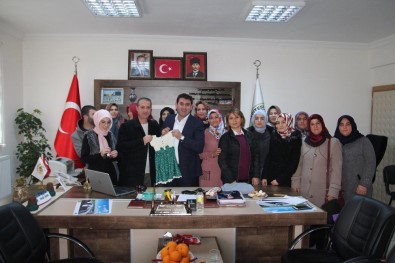 Hüyük'te HEM'in Kadın Kursiyerlerinden Başkan Çiğdem'e Teşekkür Ziyareti