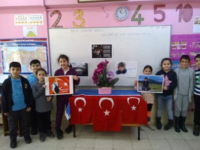 Minik Öğrenciler Eren Bülbül'ün 18. Doğum Gününü Sınıflarında Kutladı