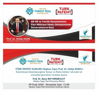 Türk Patent Kurumu Başkanı, MTÜ'de Konferans Verecek
