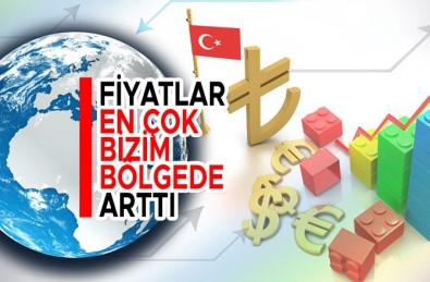 Türkiye'de, Geçen Sene Yıllık Bazda Fiyatların En Fazla Arttığı Bölge, Yüzde 13,65 İle 'Erzurum, Erzincan, Bayburt' Oldu