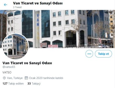 Van TSO'dan 'Sosyal Medya Hesapları' Açıklaması