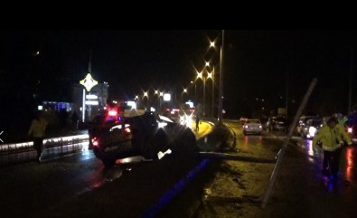 Bartın'da 5 Aracın Karıştığı Kazada 2 Kişi Yaralandı