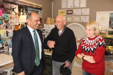 Başkan Söğüt'ten Esnafa Ziyaret