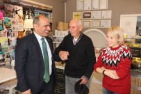 KÖRFEZ - Başkan Söğüt'ten Esnafa Ziyaret