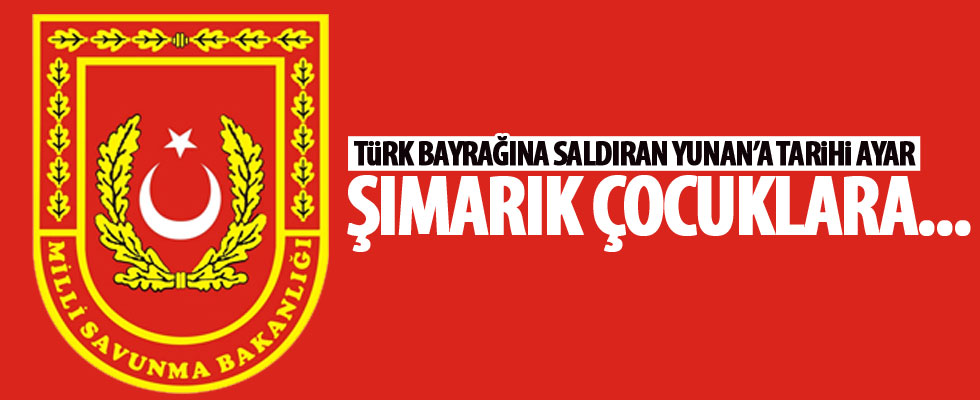 Bir sert açıklamada MSB'den!