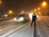 Bolu Dağı kar nedeniyle trafiğe kapatıldı