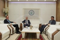 REKTÖR - Cumhuriyet Savcılarından Rektör Coşkun'a Ziyaret