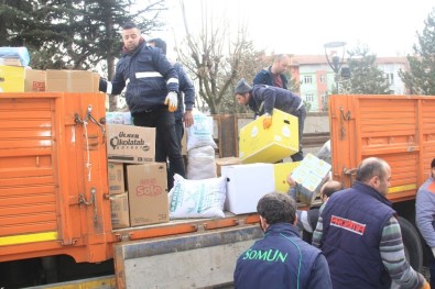 Havza'dan Depremzedelere Yardım Eli