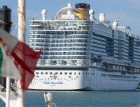 YÜKSEK ATEŞ - İtalya'da koronavirüs şüphesiyle yolcu gemisi karantinaya alındı