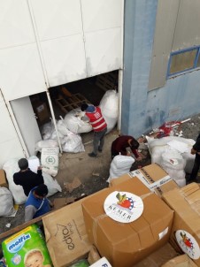 Kemerden Gönderilen Yardım Malzemeleri Elazığ'a Ulaştı