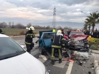 SAĞLIK EKİPLERİ - Pamukkale Yolunda Trafik Kazası Açıklaması 2 Yaralı