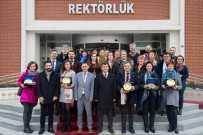 REKTÖR - Rektör Taş, Erasmus Misafirlerini Ağırladı