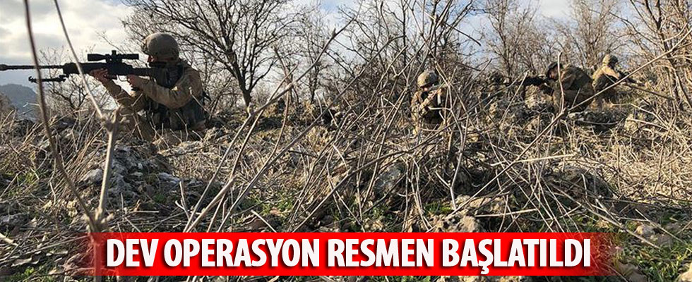 Şırnak'ta 'Kapan-5 Gabar Operasyonu' başlatıldı