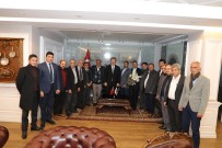 MUHTARLIKLAR - Talas Muhtarlarından Başkan Palancıoğlu'na Ziyaret