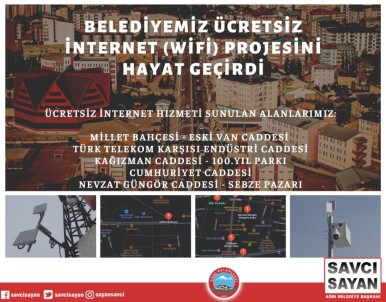 Ağrı'da İnternet Bedava Oldu