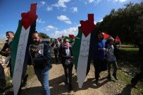 GÖZ YAŞARTICI GAZ - Batı Şeria'da ABD Karşıtı Protesto Açıklaması 48 Yaralı