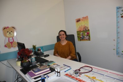 Boyabat'a Atanan Çocuk Doktoru Göreve Başladı