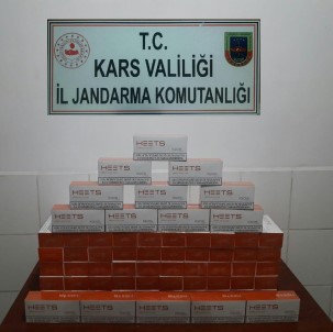 Kars'ta 30 Bin Lira Değerinde Kaçak Sigara Ele Geçirildi