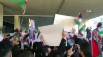Lübnanlı Öğrenciler, ABD'nin Sözde Yüzyılın Anlaşması'nı Protesto Etti