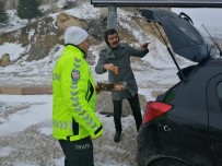 Malatya-Sivas Karayolu Kar Nedeniyle Ulaşıma Kapandı