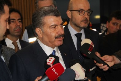 Sağlık Bakanı Koca'dan Korona Virüsle İlgili İstanbul Havalimanı'nda Açıklama