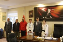 İŞİTME ENGELLİLER - Şampiyon Judoculardan Fillikçioğlu'na Ziyaret