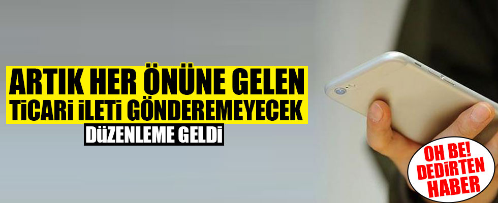 Kaydı olmayan o mesajları gönderemeyecek