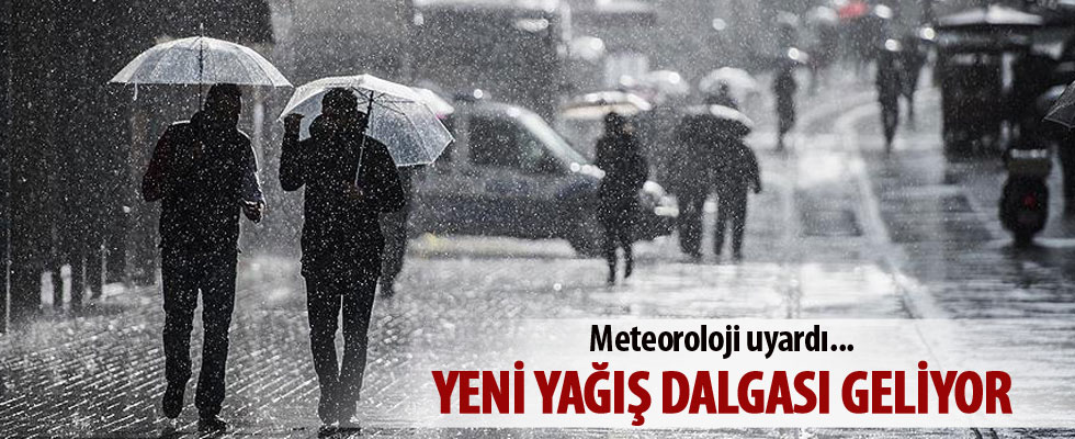Meteorolojiden sağanak uyarısı