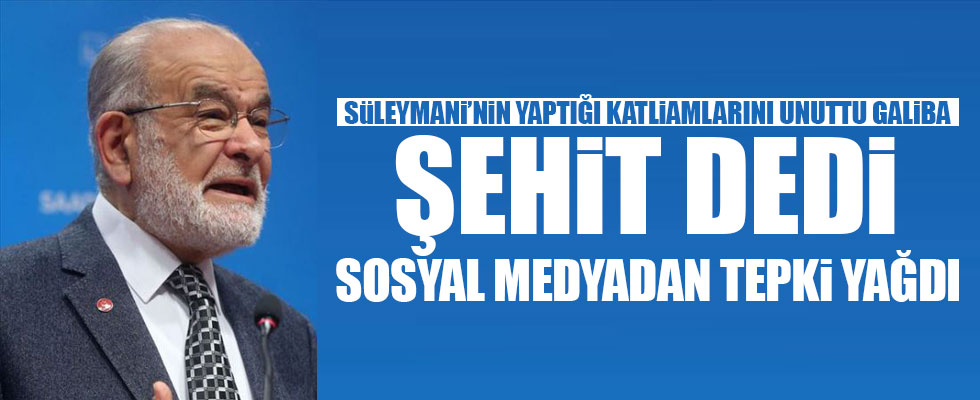 Temel Karamollaoğlu: 'Süleymani şehittir'