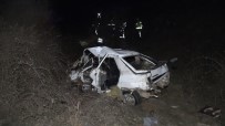 GAZ KAÇAĞI - 85 Metre Takla Atan Otomobil, Dereye Düştü Açıklaması 1 Ölü